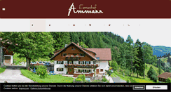 Desktop Screenshot of ferienhof-ammann.de